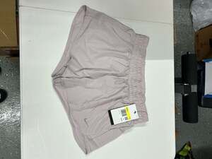 Nike Women's One Dri-FIT Mid-Rise 3" Brief-Lined Shorts Platinum Violet DX6010-0